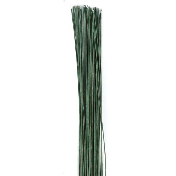 Culpitt Floral Wire Dark Green set/50 -24 gauge-