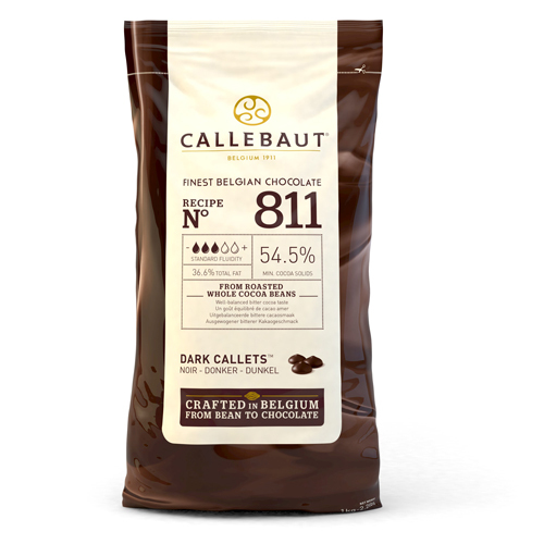 Callebaut Chocolade Callets -Puur- 1 kg