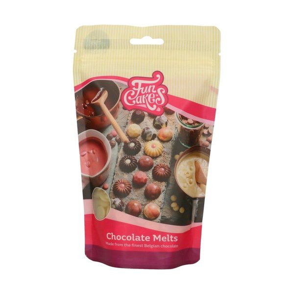 FunCakes Chocolade Melts Wit -350g-
