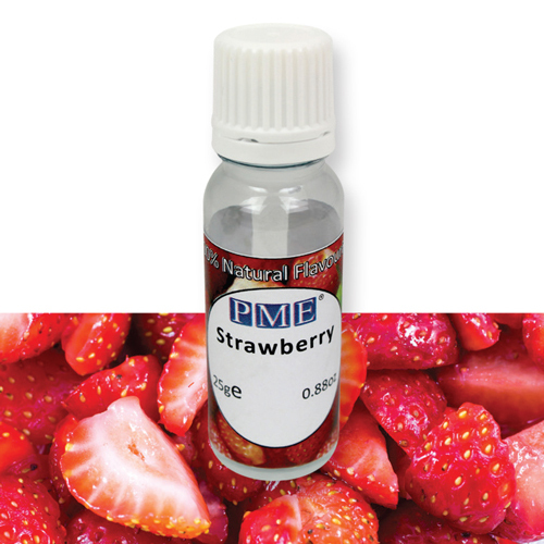 PME 100% Natural Flavour - Strawberry 25g