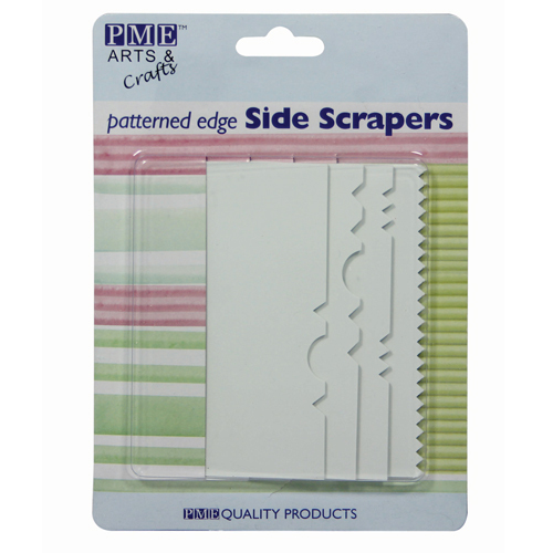 PME Pattern Edge Side Scraper Set/4