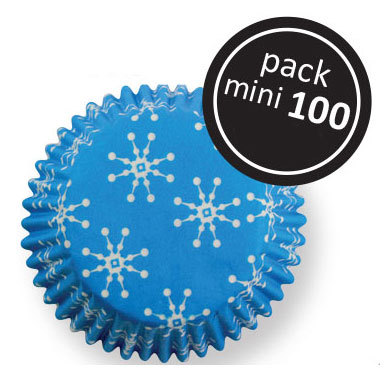 PME Snowflakes Mini Baking Cups Pk/100