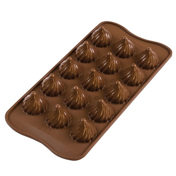 Silikomart Chocoladevorm (mold) Choco Flame Pralines